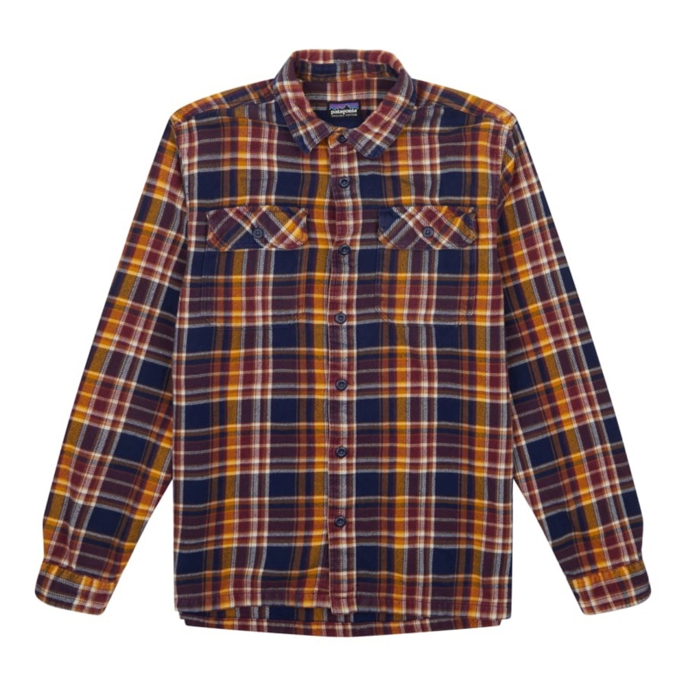 Patagonia Men’s Long-Sleeved Fjord Flannel Shirt